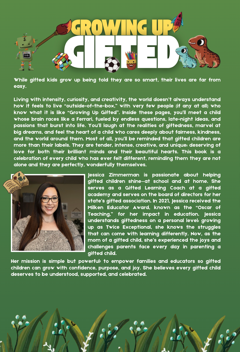 Pre-Order the book "Growing Up Gifted".